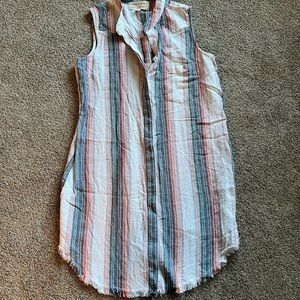 Cloth & Stone striped dress size small